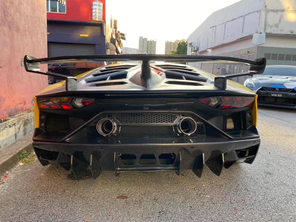 Lamborghini LP700 AVENTADOR SVJ BODYKIT CONVERSION